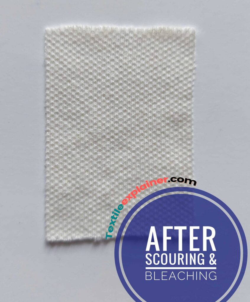 scouring-and-bleaching cotton fabric