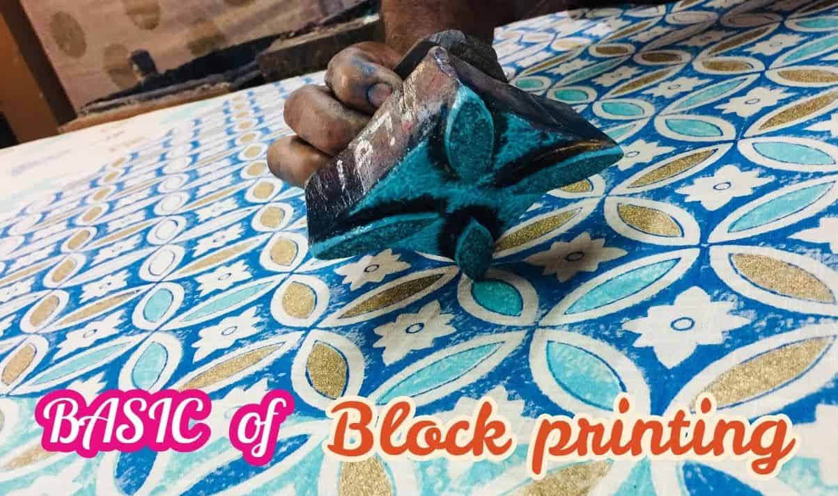 block printing process