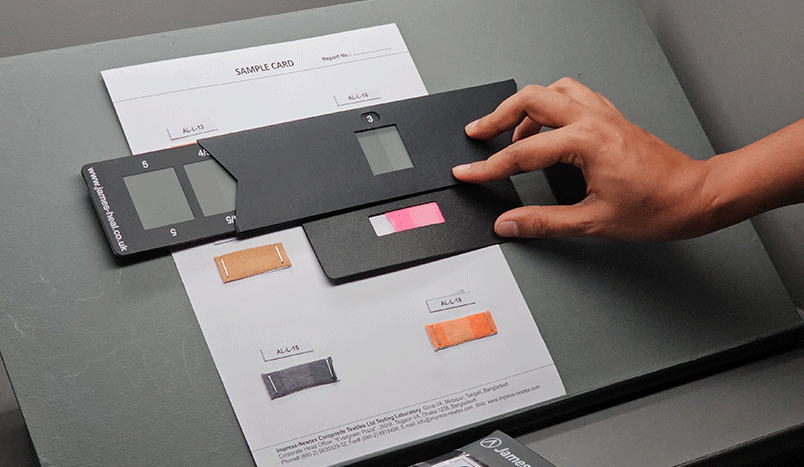 Color fastness to light Test Assessment