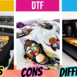 DTG vs DTF vs UV Printing